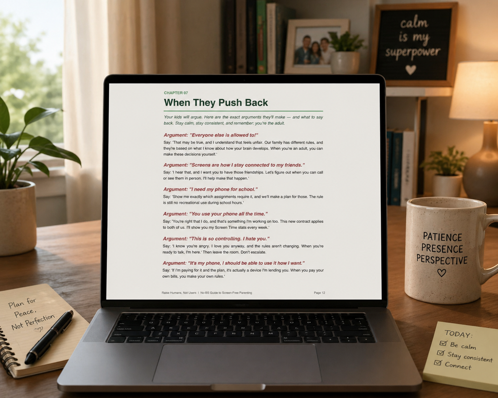 Raise Humans, Not Users: The No-BS Guide to Reclaiming Your Kids From the Screen