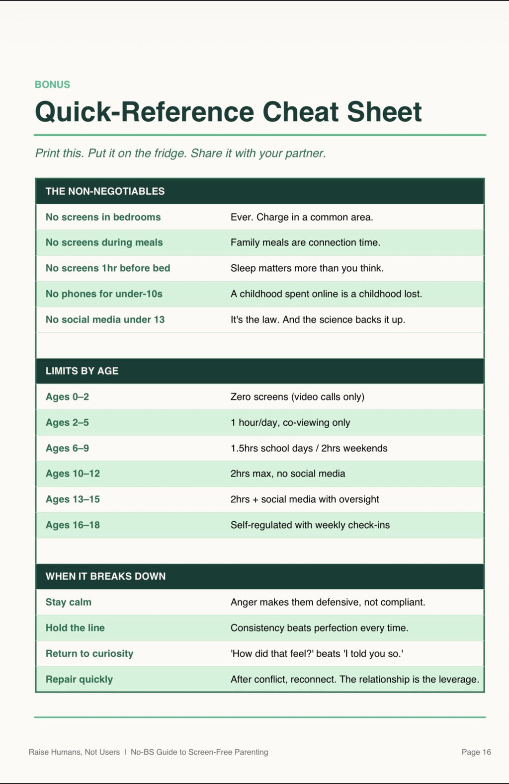 Raise Humans, Not Users: The No-BS Guide to Reclaiming Your Kids From the Screen